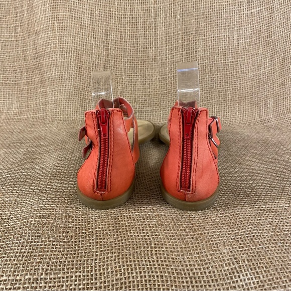 Lucky Brand Sandals Thong Flats Zip Size 8 - Picture 5 of 10